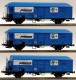 45046 ACME Set of 3 Refrigerator cars INTERFRIGO